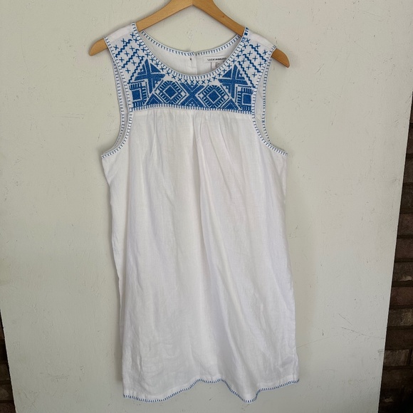 Lucky Brand Linen Blend Dress - Picture 1 of 14